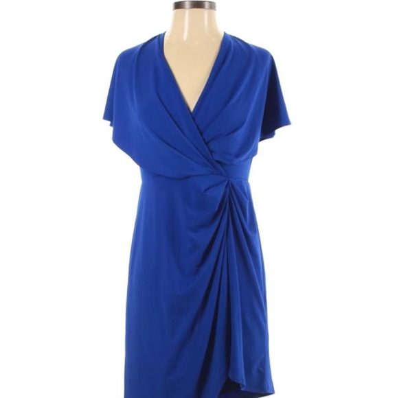 Wrap maxi Avenue Blue dress - Picture 3 of 3